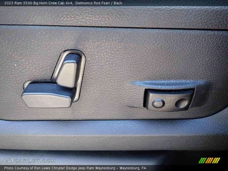 Delmonico Red Pearl / Black 2023 Ram 3500 Big Horn Crew Cab 4x4