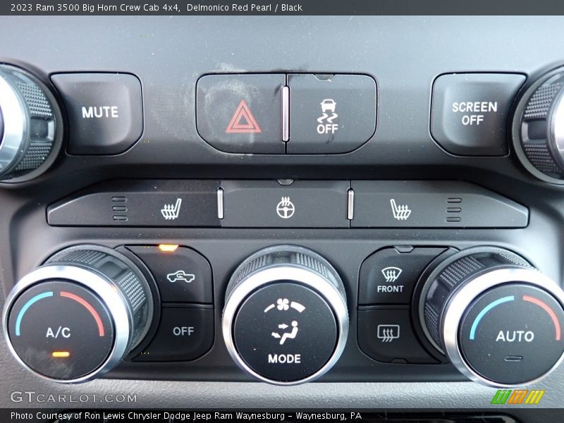Delmonico Red Pearl / Black 2023 Ram 3500 Big Horn Crew Cab 4x4