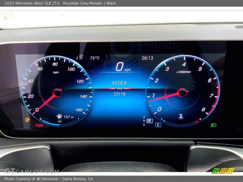 Mountain Grey Metallic / Black 2020 Mercedes-Benz GLB 250