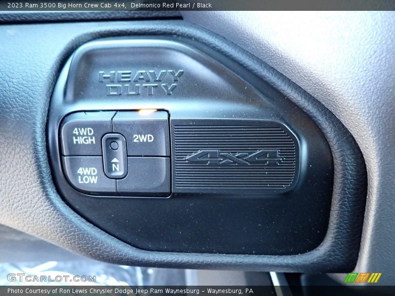 Delmonico Red Pearl / Black 2023 Ram 3500 Big Horn Crew Cab 4x4