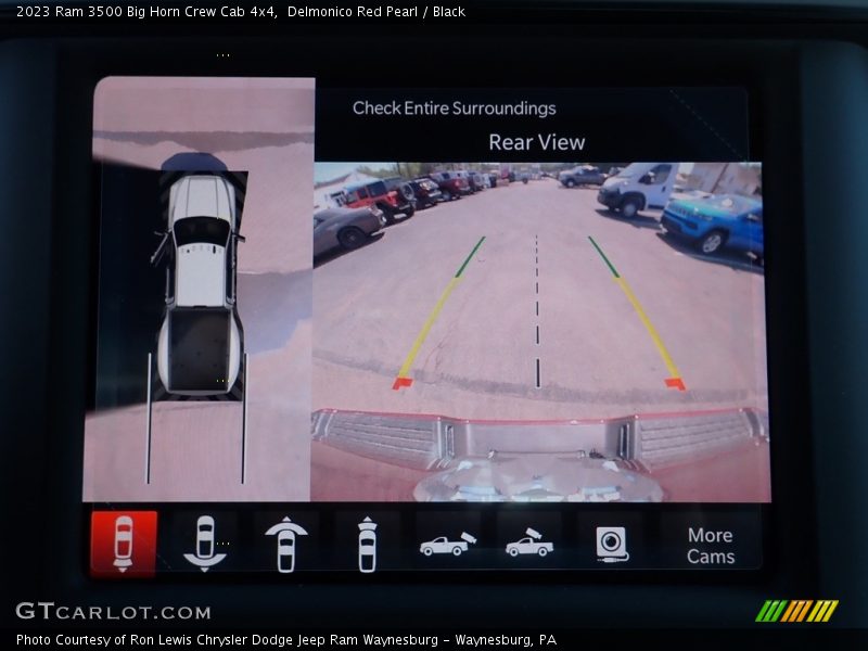 Delmonico Red Pearl / Black 2023 Ram 3500 Big Horn Crew Cab 4x4