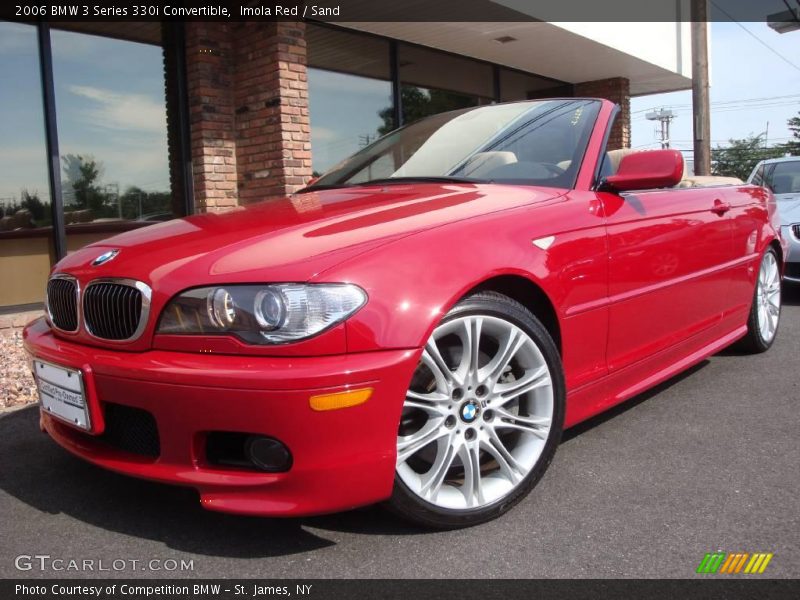 Imola Red / Sand 2006 BMW 3 Series 330i Convertible