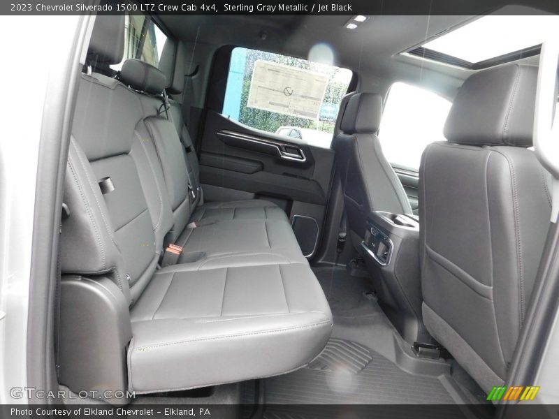 Rear Seat of 2023 Silverado 1500 LTZ Crew Cab 4x4