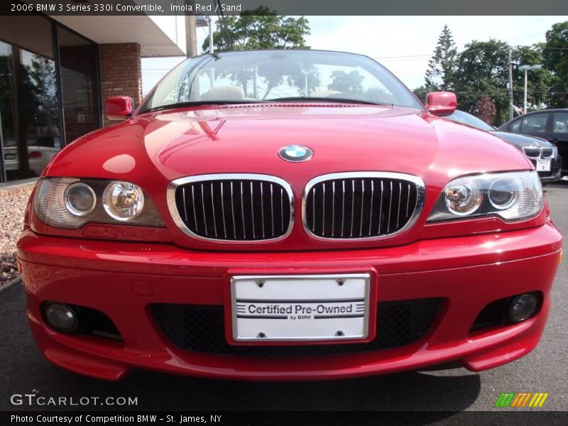 Imola Red / Sand 2006 BMW 3 Series 330i Convertible