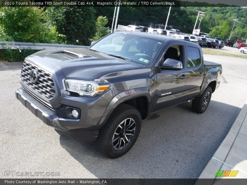 Magnetic Gray Metallic / TRD Cement/Black 2020 Toyota Tacoma TRD Sport Double Cab 4x4