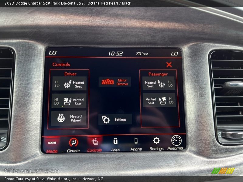 Controls of 2023 Charger Scat Pack Daytona 392