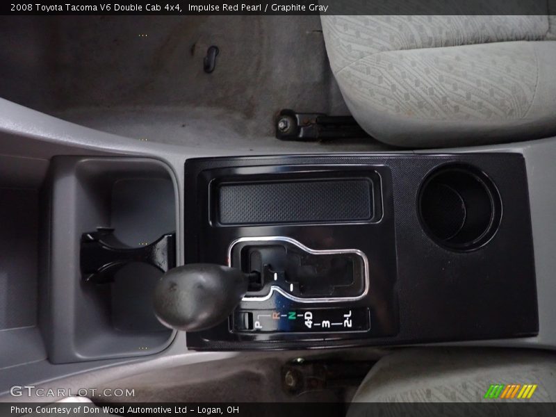 Impulse Red Pearl / Graphite Gray 2008 Toyota Tacoma V6 Double Cab 4x4