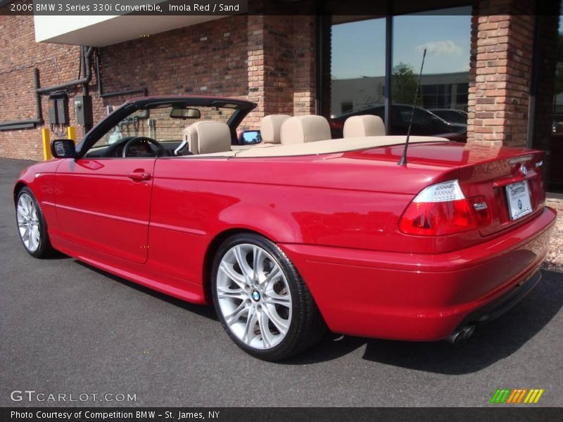 Imola Red / Sand 2006 BMW 3 Series 330i Convertible