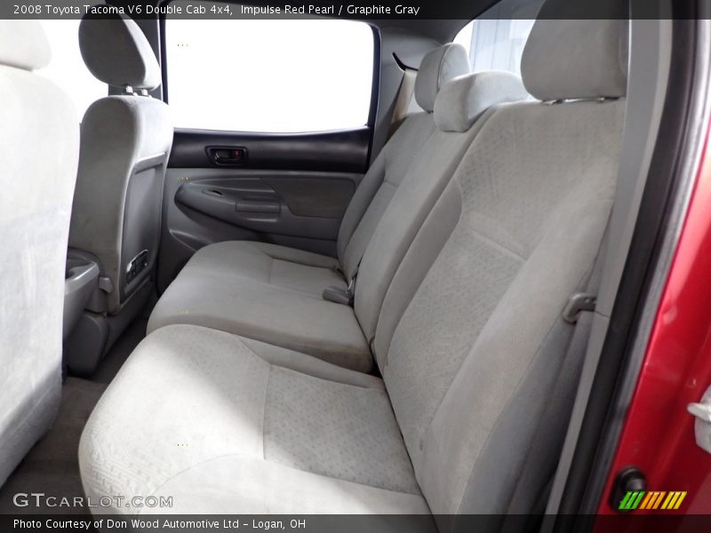 Impulse Red Pearl / Graphite Gray 2008 Toyota Tacoma V6 Double Cab 4x4