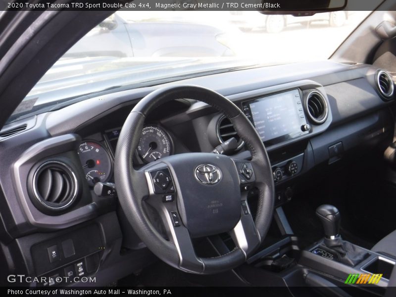 Magnetic Gray Metallic / TRD Cement/Black 2020 Toyota Tacoma TRD Sport Double Cab 4x4
