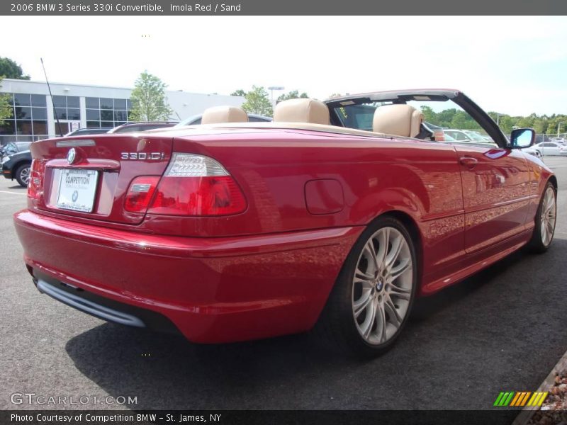 Imola Red / Sand 2006 BMW 3 Series 330i Convertible