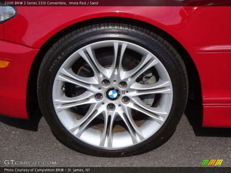 Imola Red / Sand 2006 BMW 3 Series 330i Convertible