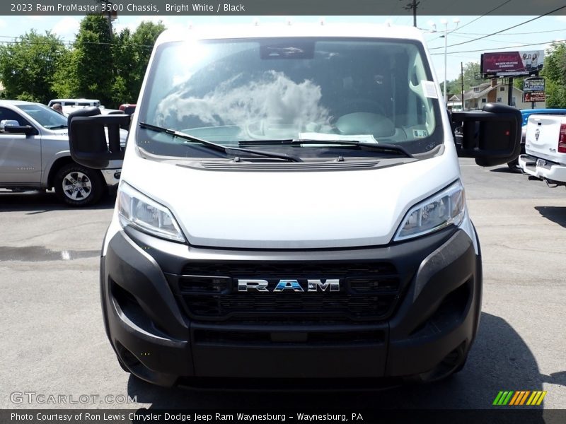 Bright White / Black 2023 Ram ProMaster 3500 Chassis