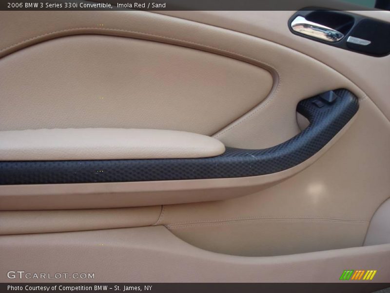 Imola Red / Sand 2006 BMW 3 Series 330i Convertible