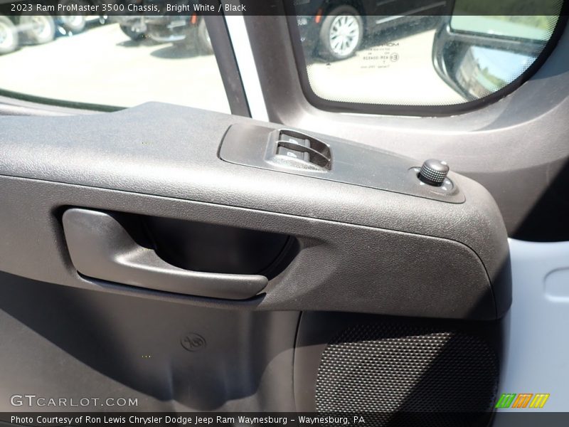 Bright White / Black 2023 Ram ProMaster 3500 Chassis