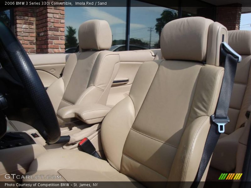 Imola Red / Sand 2006 BMW 3 Series 330i Convertible