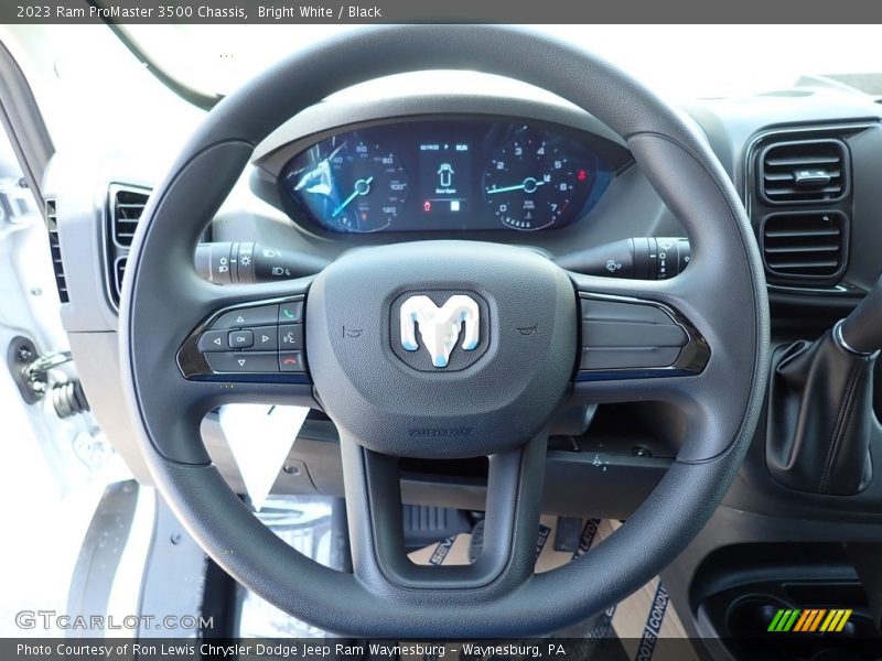  2023 ProMaster 3500 Chassis Steering Wheel