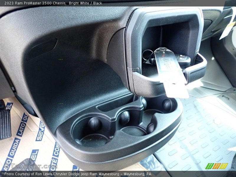 Bright White / Black 2023 Ram ProMaster 3500 Chassis