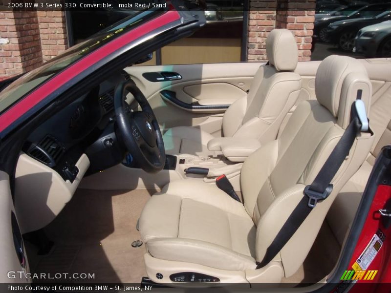 Imola Red / Sand 2006 BMW 3 Series 330i Convertible