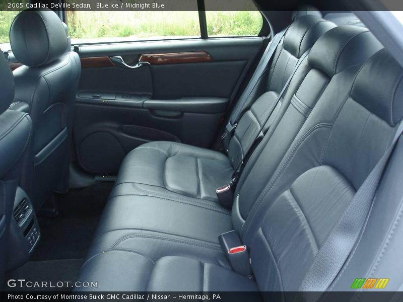 Blue Ice / Midnight Blue 2005 Cadillac DeVille Sedan