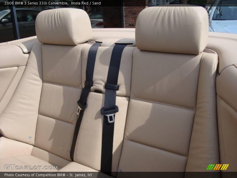 Imola Red / Sand 2006 BMW 3 Series 330i Convertible