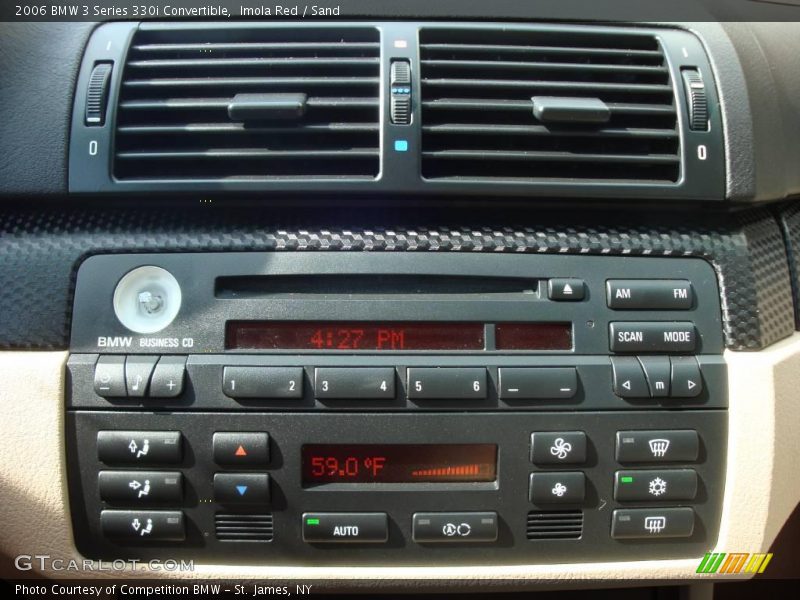 Imola Red / Sand 2006 BMW 3 Series 330i Convertible