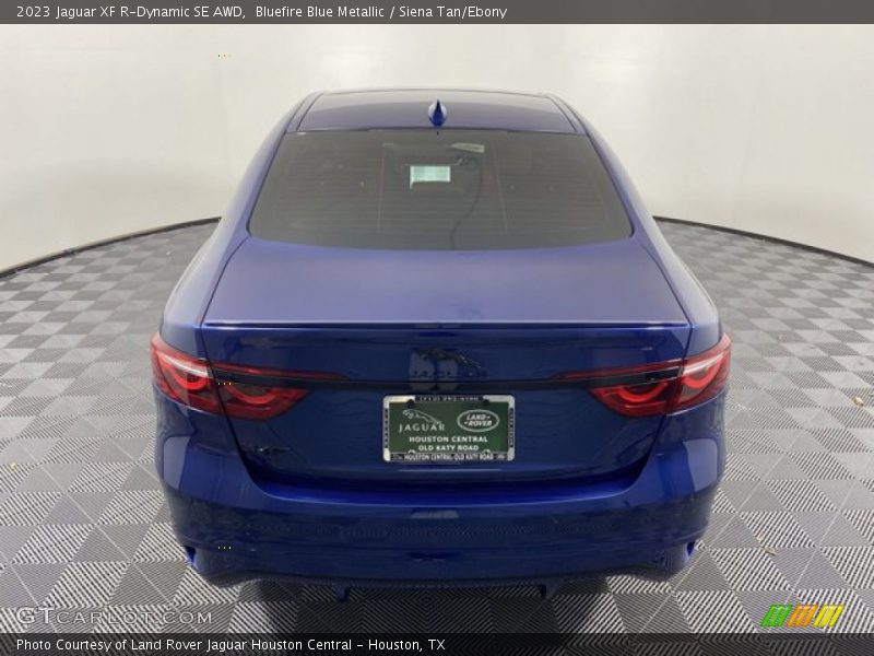 Bluefire Blue Metallic / Siena Tan/Ebony 2023 Jaguar XF R-Dynamic SE AWD