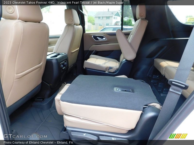 Iridescent Pearl Tricoat / Jet Black/Maple Sugar 2023 Chevrolet Tahoe Premier 4WD
