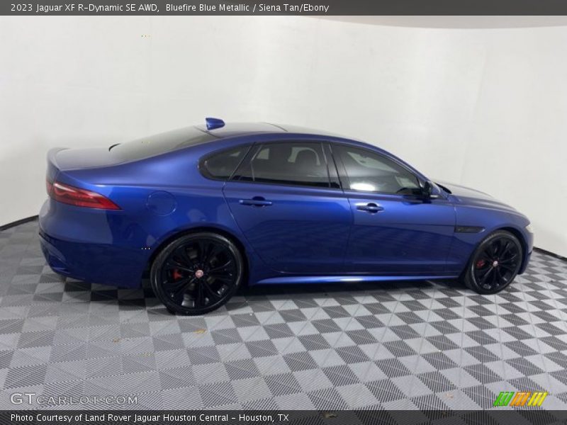 Bluefire Blue Metallic / Siena Tan/Ebony 2023 Jaguar XF R-Dynamic SE AWD