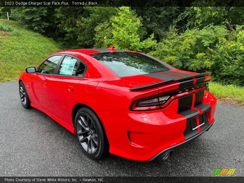 Torred / Black 2023 Dodge Charger Scat Pack Plus