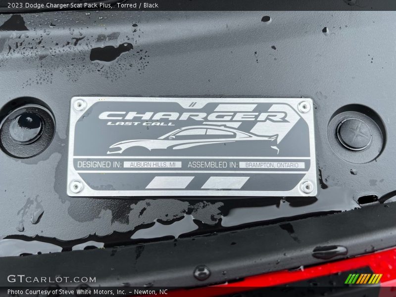Torred / Black 2023 Dodge Charger Scat Pack Plus