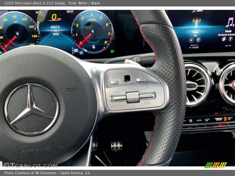 Polar White / Black 2020 Mercedes-Benz A 220 Sedan