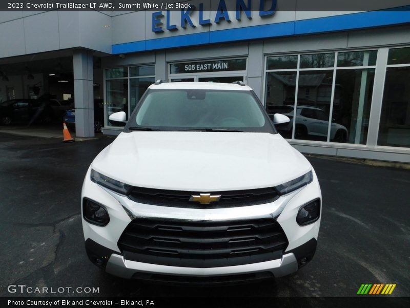 Summit White / Jet Black 2023 Chevrolet TrailBlazer LT AWD