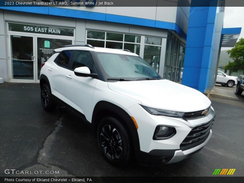 Summit White / Jet Black 2023 Chevrolet TrailBlazer LT AWD