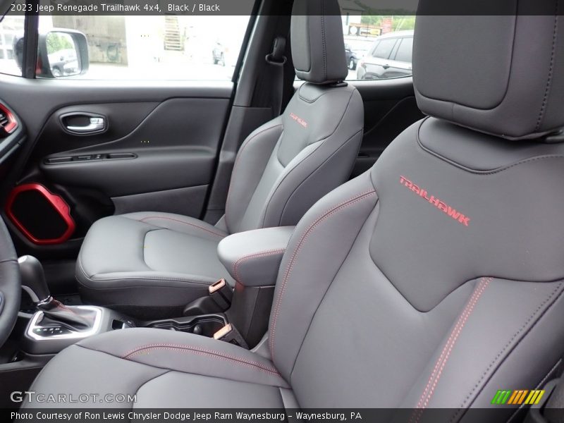 Front Seat of 2023 Renegade Trailhawk 4x4