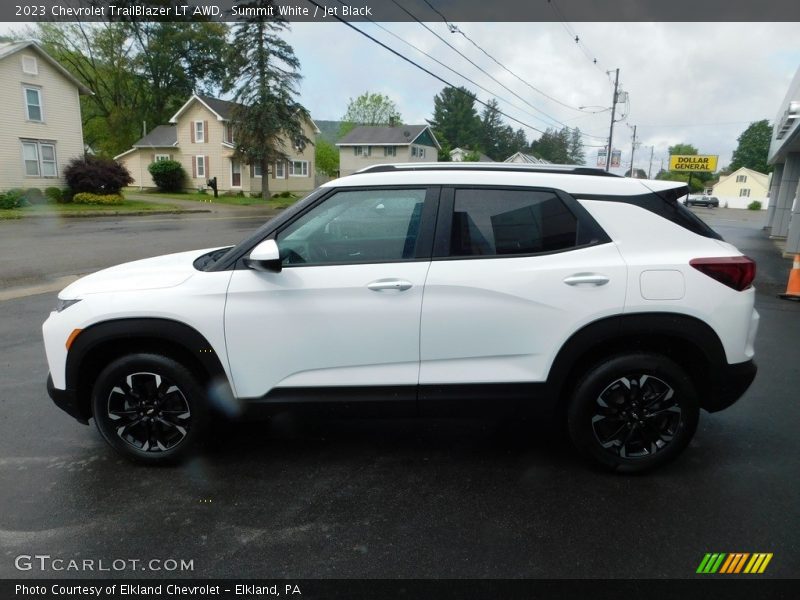 Summit White / Jet Black 2023 Chevrolet TrailBlazer LT AWD