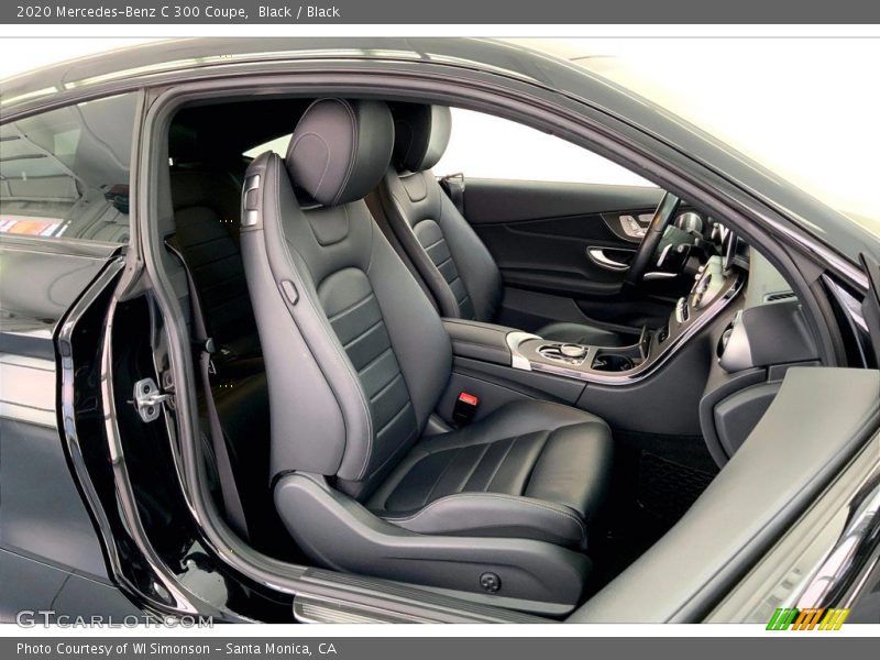 Black / Black 2020 Mercedes-Benz C 300 Coupe