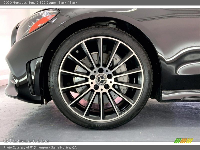 Black / Black 2020 Mercedes-Benz C 300 Coupe