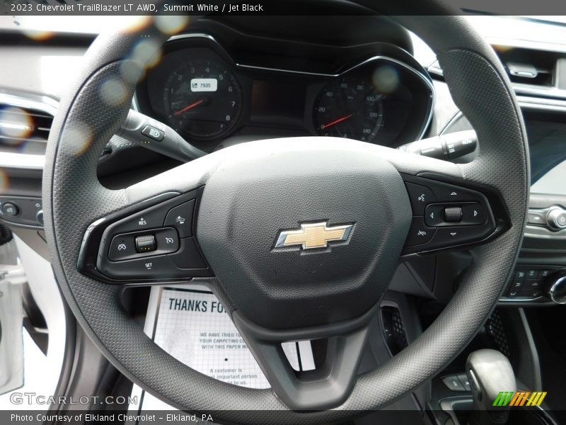 Summit White / Jet Black 2023 Chevrolet TrailBlazer LT AWD