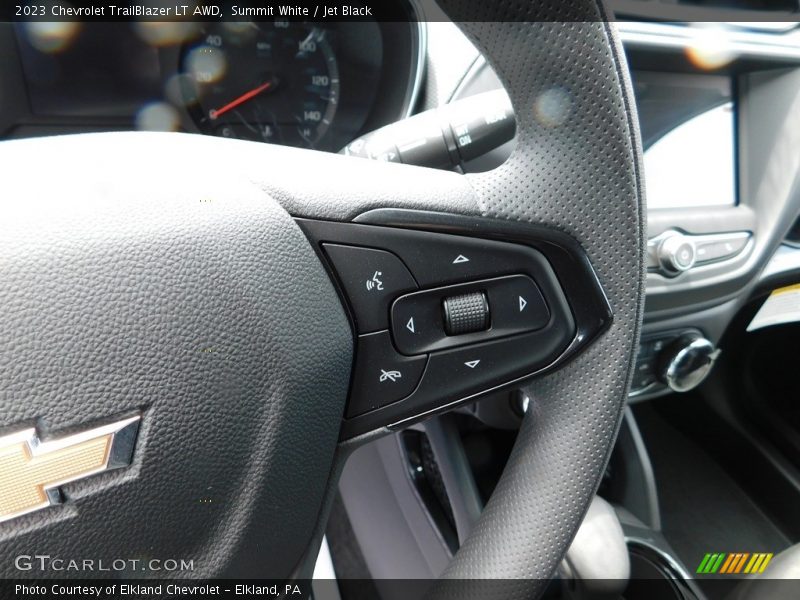 Summit White / Jet Black 2023 Chevrolet TrailBlazer LT AWD