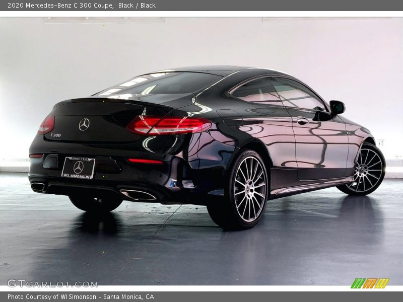 Black / Black 2020 Mercedes-Benz C 300 Coupe