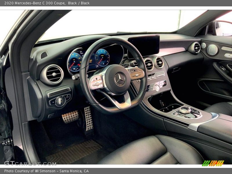 Black / Black 2020 Mercedes-Benz C 300 Coupe