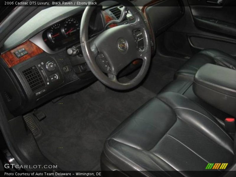 Black Raven / Ebony Black 2006 Cadillac DTS Luxury