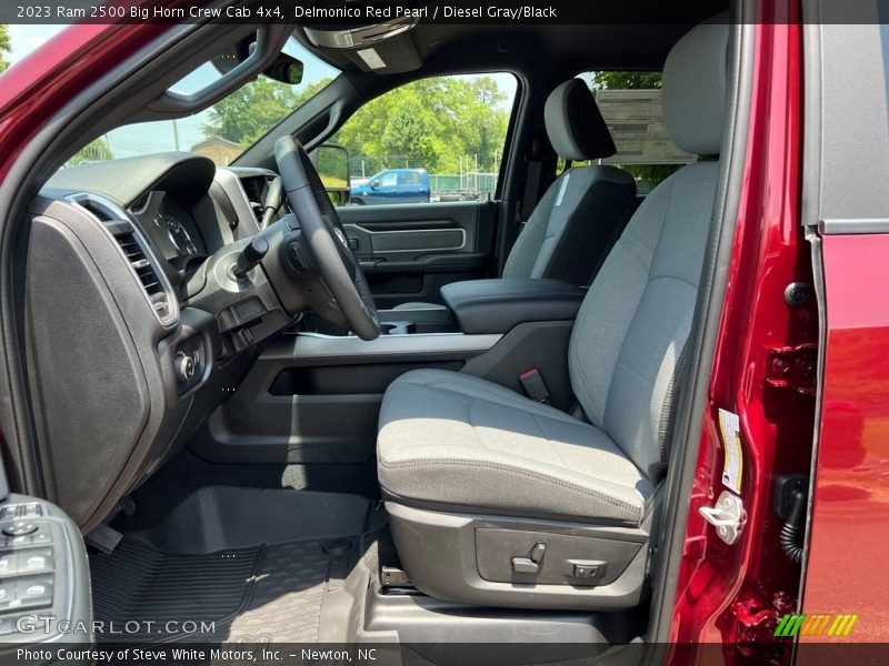 Front Seat of 2023 2500 Big Horn Crew Cab 4x4