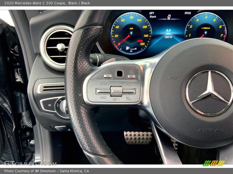 Black / Black 2020 Mercedes-Benz C 300 Coupe