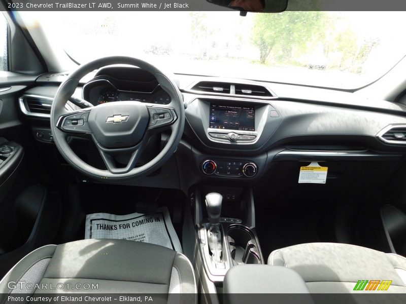Summit White / Jet Black 2023 Chevrolet TrailBlazer LT AWD