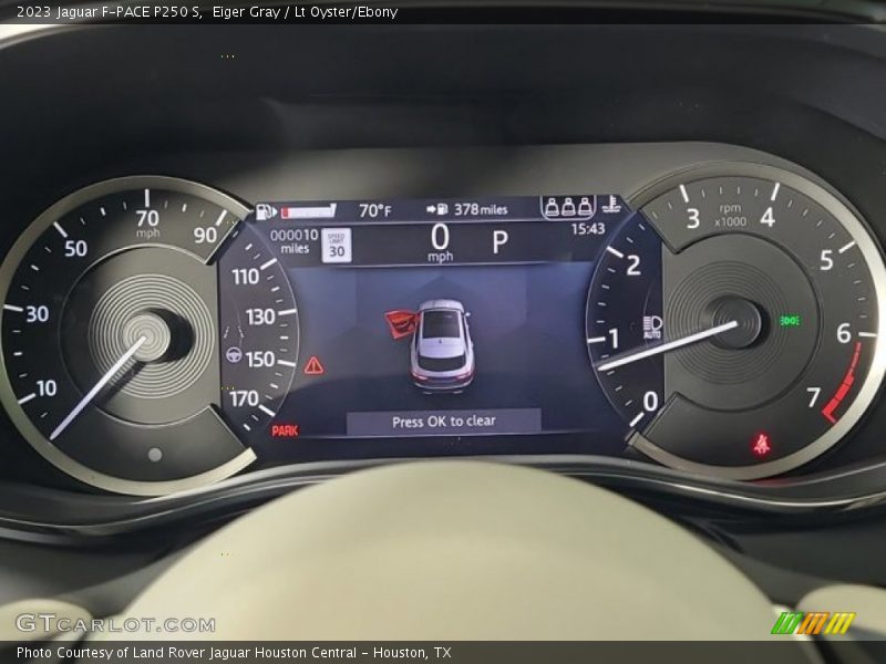  2023 F-PACE P250 S P250 S Gauges