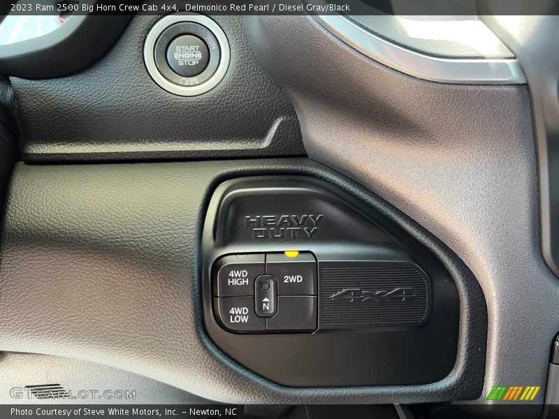  2023 2500 Big Horn Crew Cab 4x4 6 Speed Automatic Shifter