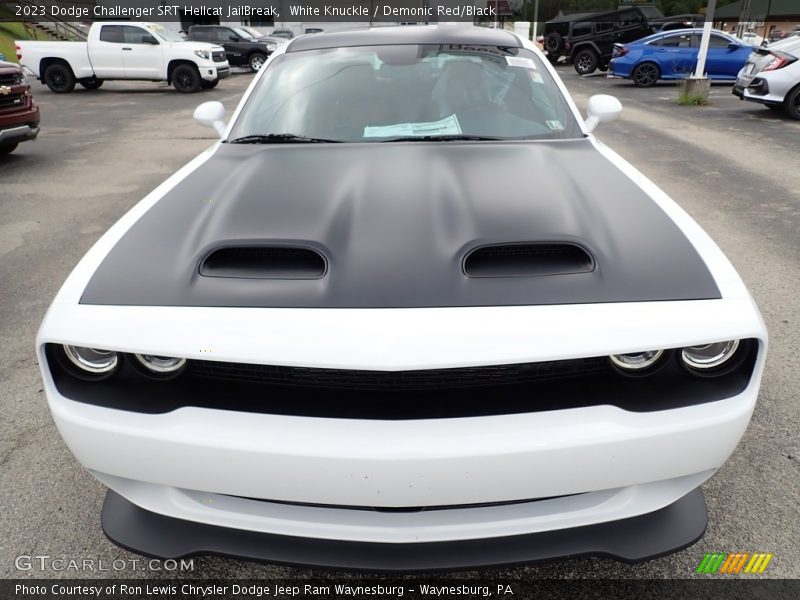  2023 Challenger SRT Hellcat JailBreak White Knuckle