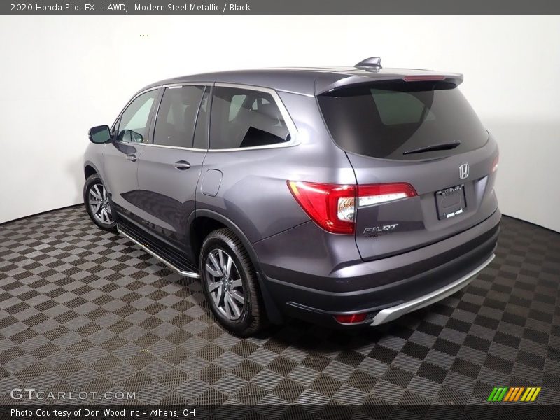 Modern Steel Metallic / Black 2020 Honda Pilot EX-L AWD